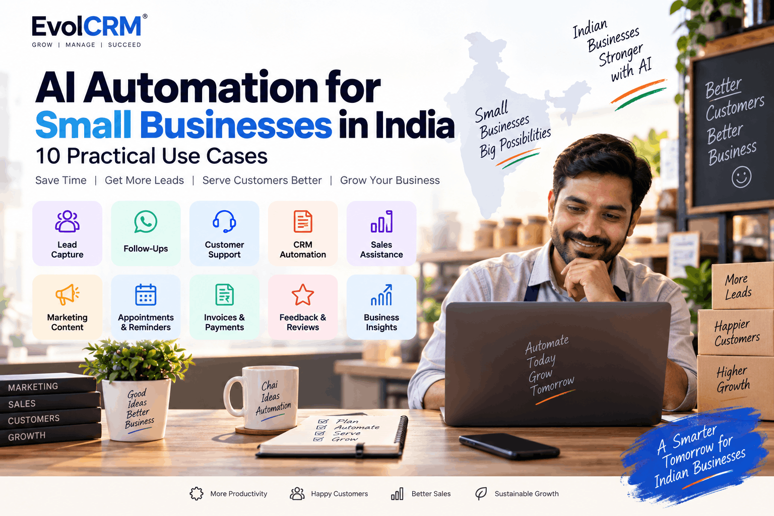 AI Automation for Small Businesses in India: 10 Practical Use Cases