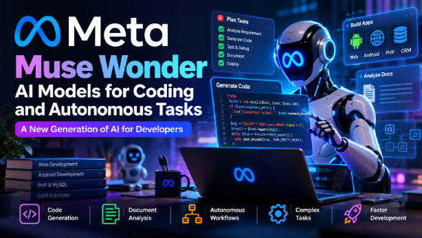 Meta Launches Muse Wonder AI Models for Coding and Autonomous Tasks