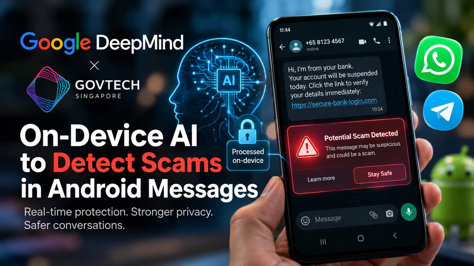 Google DeepMind On-Device AI Scam Detection: A New Approach to Android Privacy