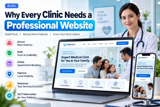 Why Every Clinic Needs a Professional Website?